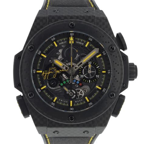 ayrton senna horloge hublot|Hublot king Ayrton Senna limited edition.